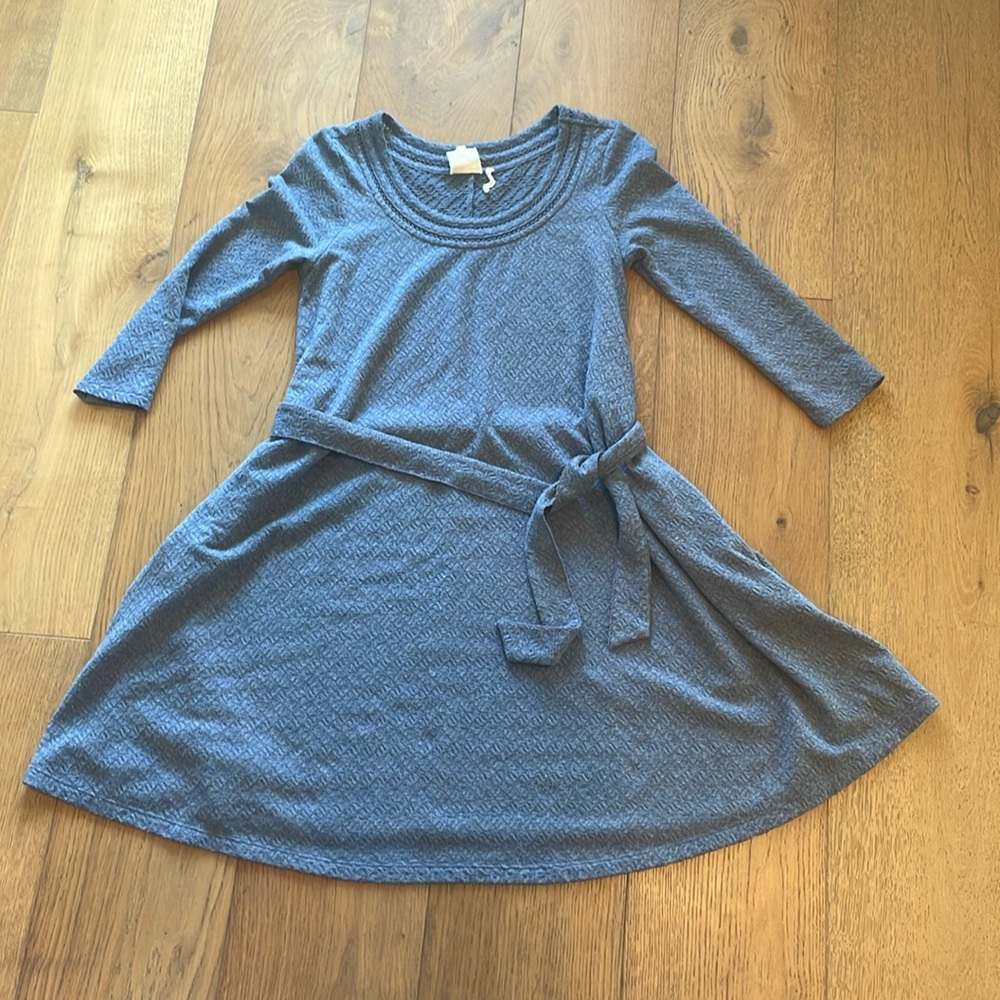Women’s Anthropology Lilka blue mini dress size XS